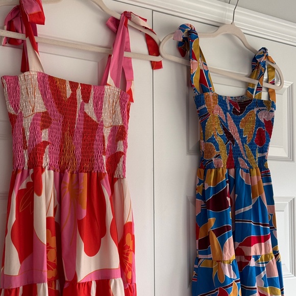 Vibrant Smocked Sundresses - Picture 2 of 5